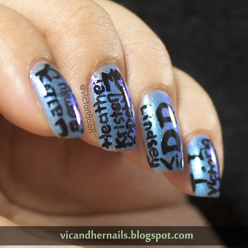 Vic and Her Nails: Digital Dozen Does Thankfulness - Day 3: The DD Girls