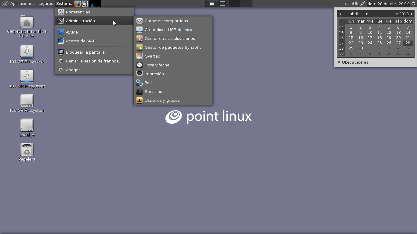Point Linux OS.