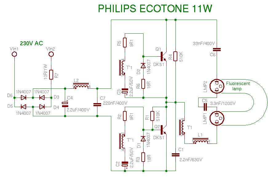 ELECTRONICS TRICKS AND TIPS philips 11watt CFL BULB