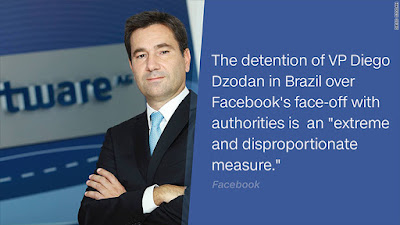 Brazilian Judge ordered the police to release the VP Facebook Brasil