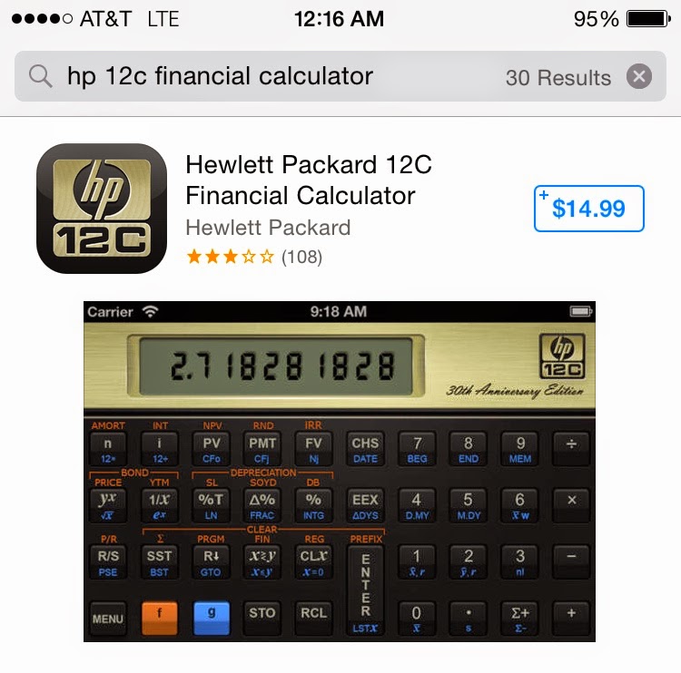 Views by the Bay: HP-12C