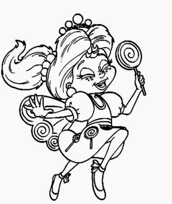 Candyland Characters Coloring Sheets | Free Coloring Sheet