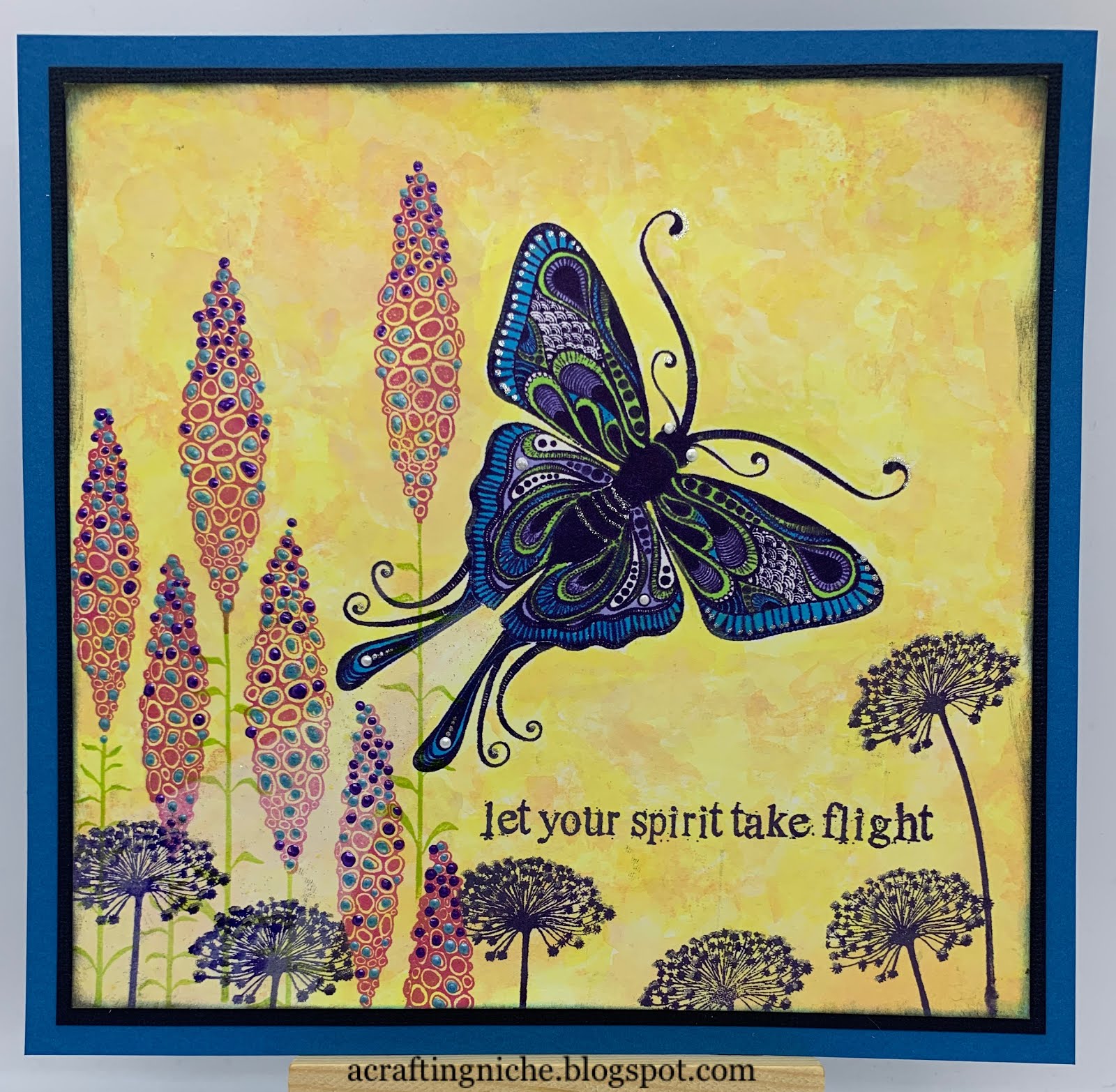 A Crafting Niche Lavinia Stamps Design Team Samples for Hochanda TV