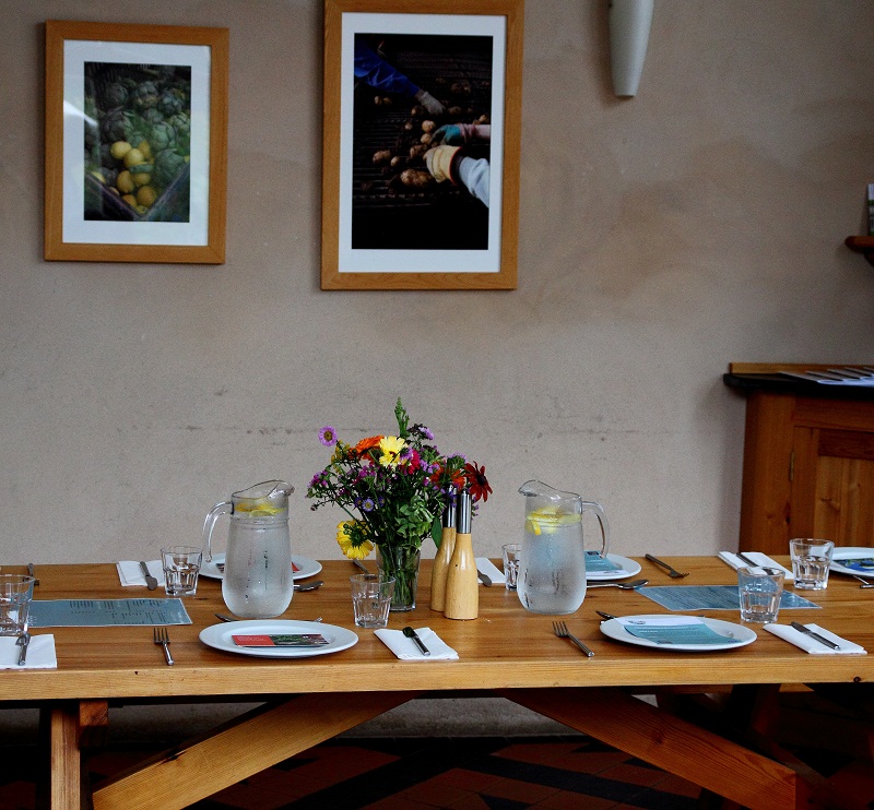 Riverford Field Kitchen Sunday Lunch