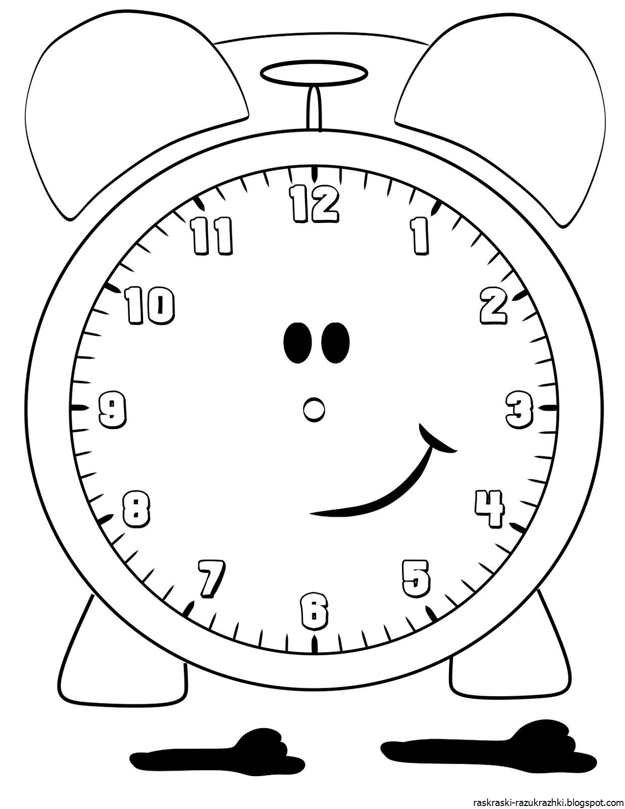Часы нарисованный циферблат. Часы раскраска для детей. Будильник раскраска для детей. Макет часов для детей. Часики раскраска.