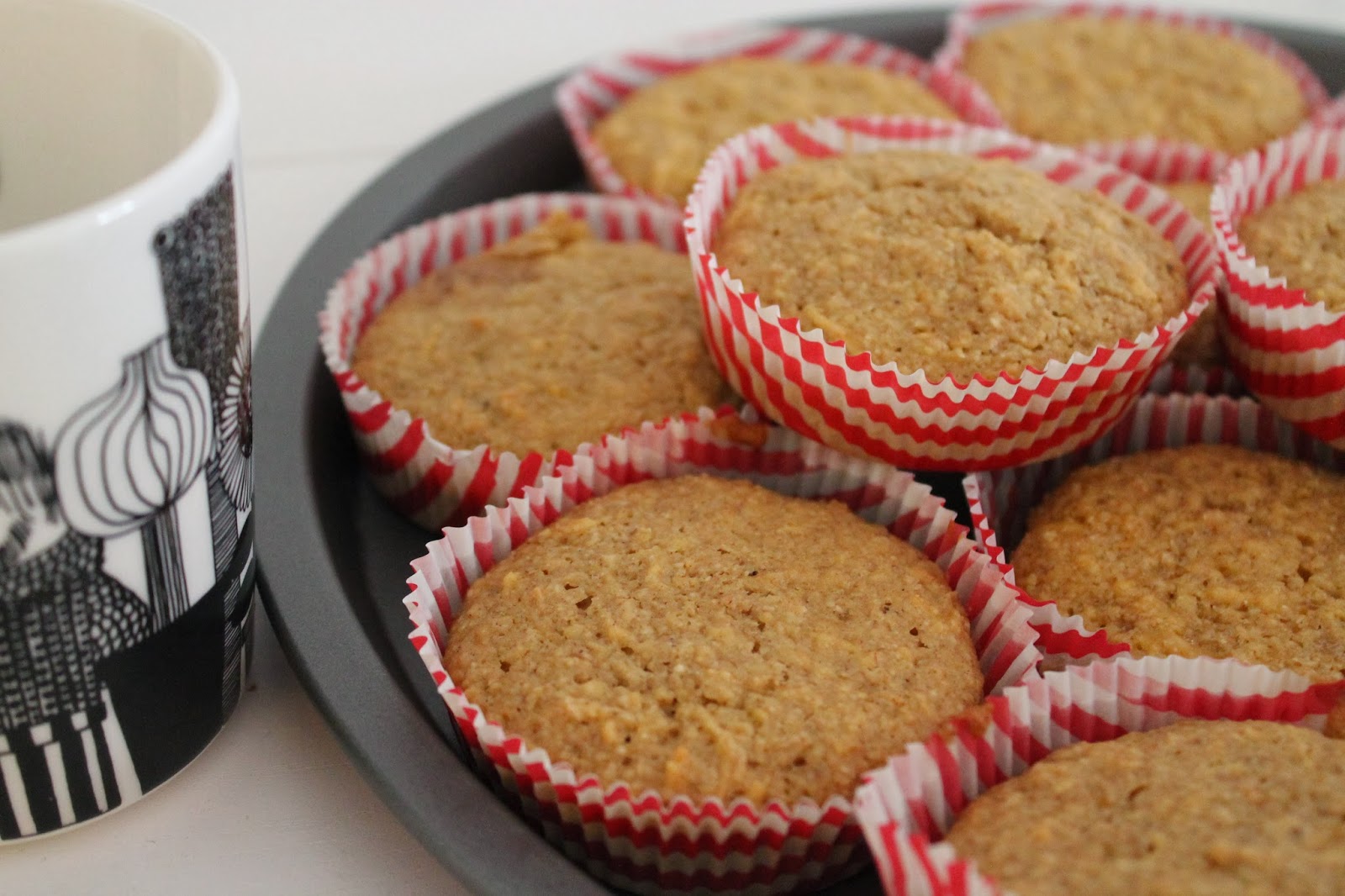 Enkla och Snabba Recept Havremuffins med äpplen