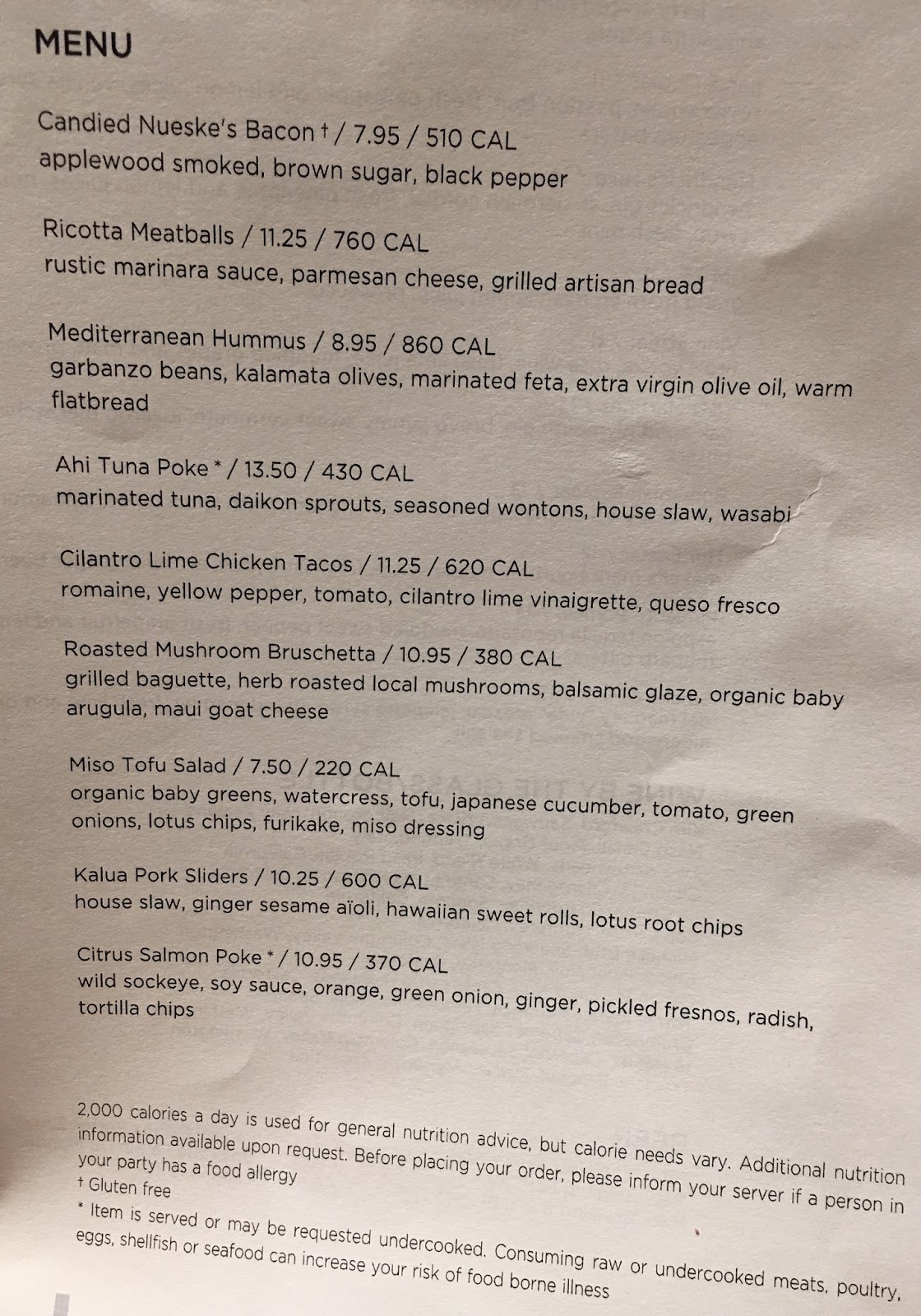 GREAT EATS HAWAII HABITANT AT NORDSTROM