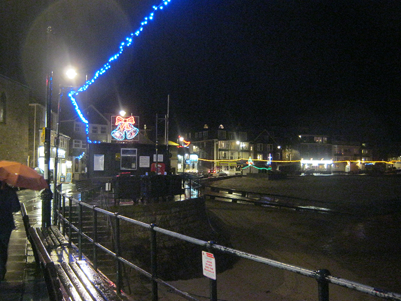 St Ives Cornwall Blog Father Christmas Arrives In St Ives