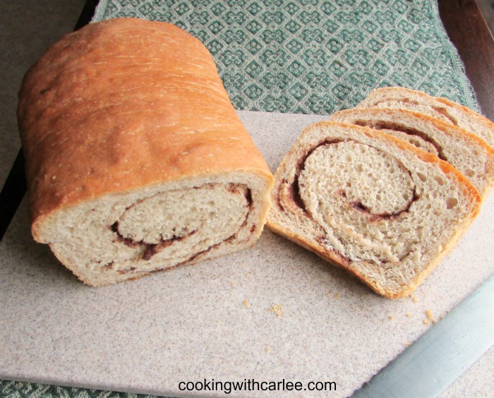 Cooking With Carlee Whole Wheat Cinnamon Swirl Sourdough Bread
