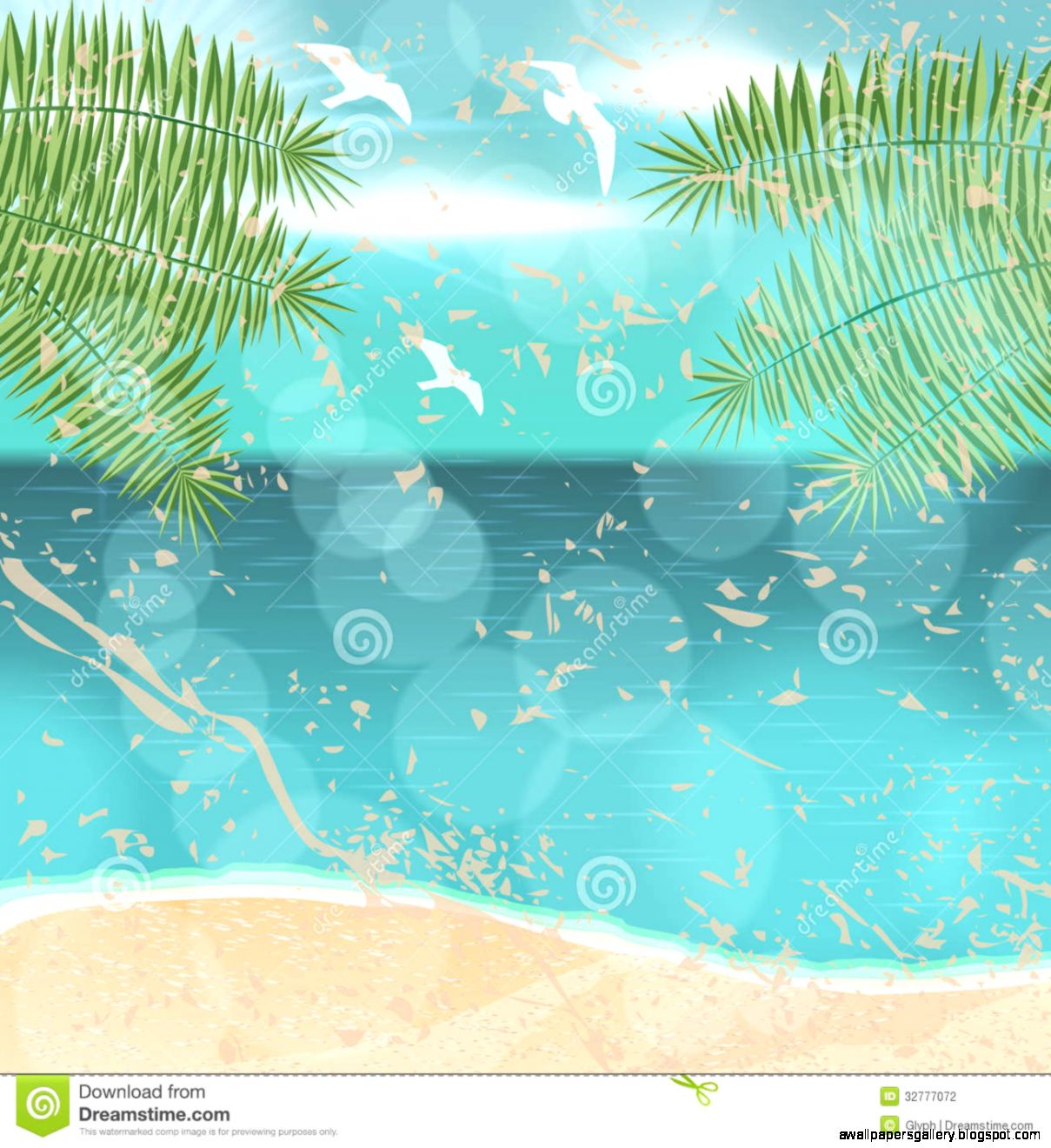 Vintage Summer Illustration