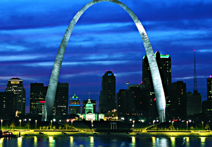 World Visits: Gateway Arch Inspiring Landmarks in United States