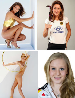 LONDON AND ATHLETES NAKED SHOTS: Exhibitionism or Body Perfection