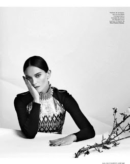 Duchess Dior: "The Other Side of Laura" Laura Ponte in Dior for Marie