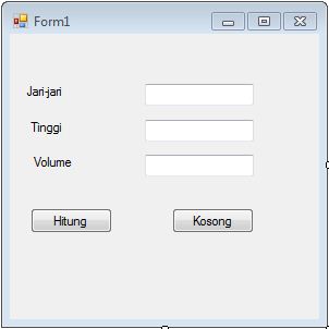 Catatan Kuliah: Membuat Aplikasi Sederhana dengan VB.net I