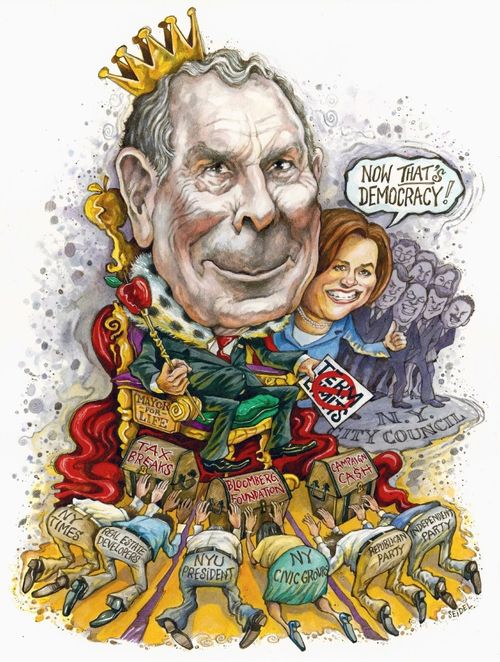 Nyc Educator Michael Bloomberg Is Donald Trump With A Realistic Haircut