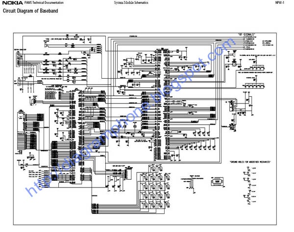 Nokia 3361 Schematic Diagram - Phone Diagram