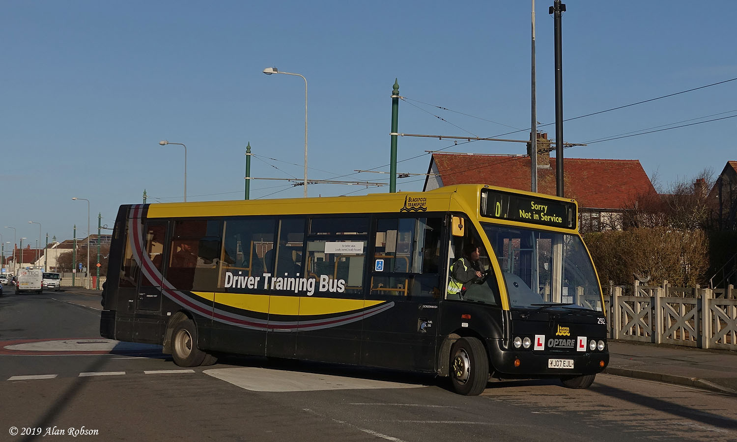 Blackpool Tram Blog Optare Solo Driver Trainer blackpool-tram-blog-optare-solo-driver-trainer
