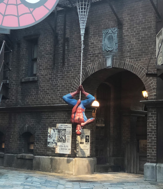 attraction Spider-Man Unversal Studios Japan