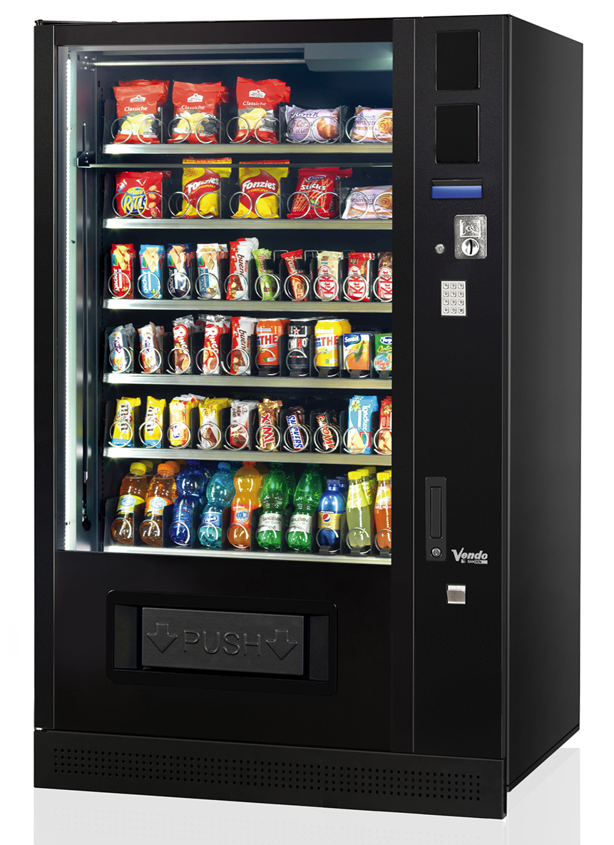sejarah vending machine, warung otomatis