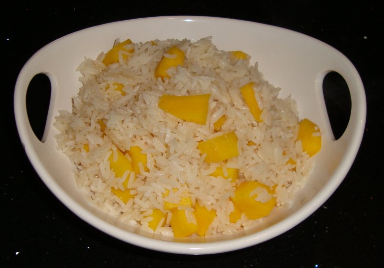 Sarah's Kitchen Mango Coconut Jasmine Rice