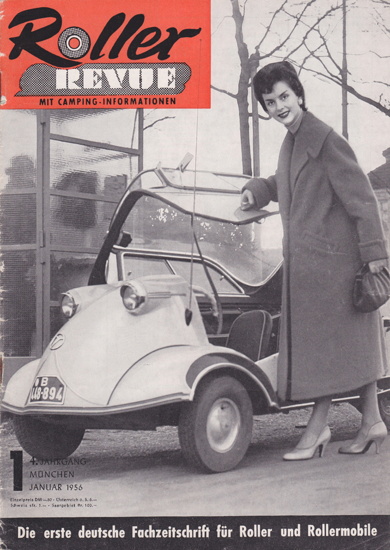 Roller Revue - January 1956