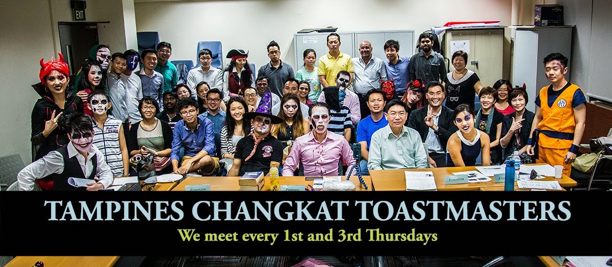 Tampines Changkat Toastmasters Club Singapore | For Better Listening, Thinking and Speaking