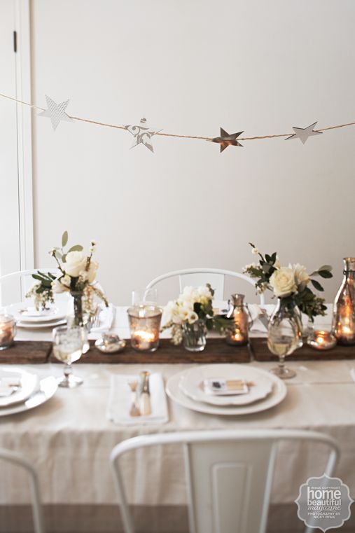honey and fizz Inspiration for your Christmas Table.
