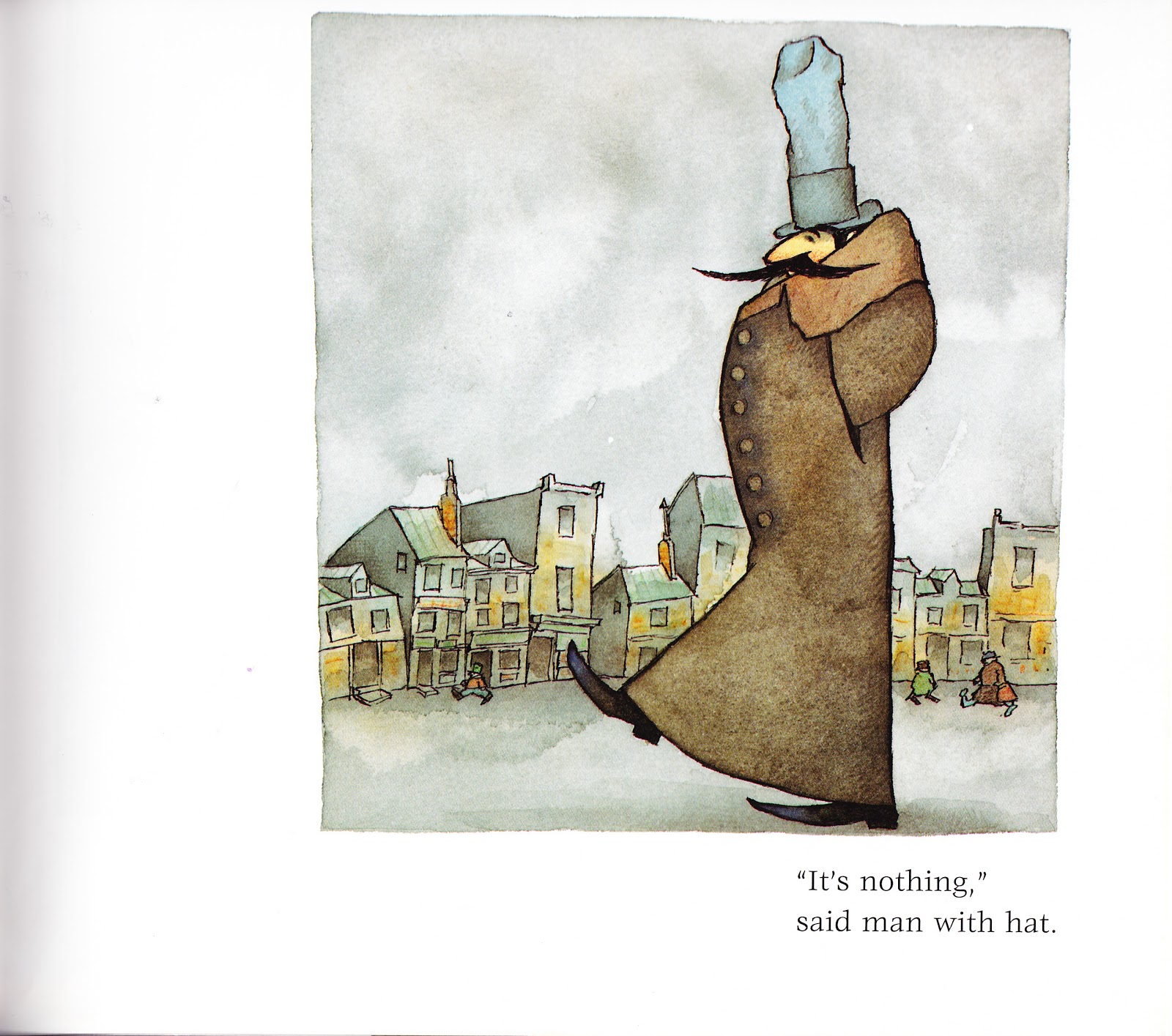 the marlowe bookshelf Snow by Uri Shulevitz