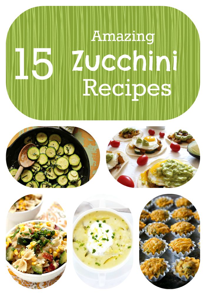 15 Fresh Zucchini Recipes My Kids Love - Momtastic