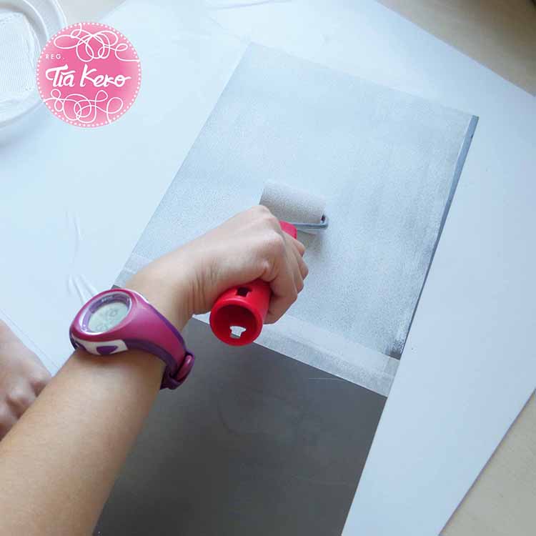 Tia Keko y manualidades niños pizarra