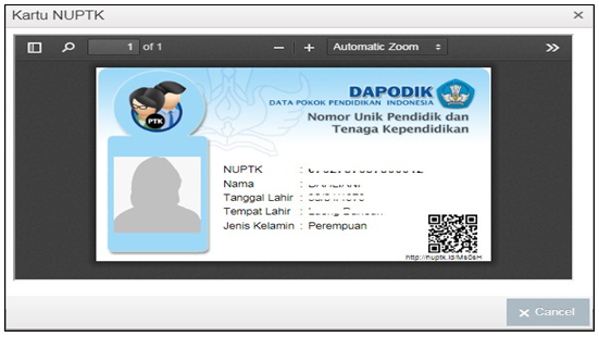 Cara Cetak Kartu Nuptk Di Verval Ptk Terbaru Finance Insurance
