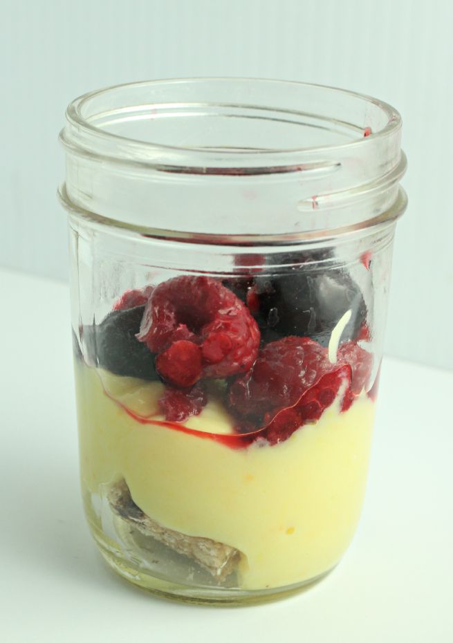 MARVELous Berry Granola Trifle