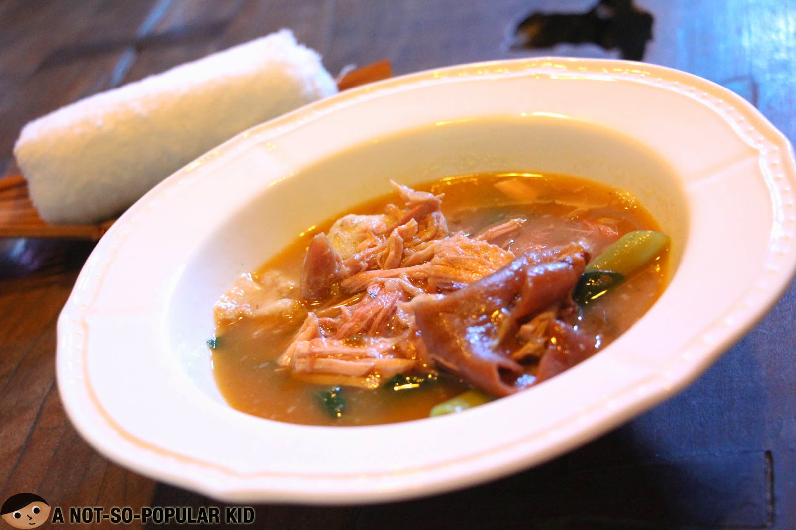 A Filipino classic dish with a twist - Sinigang na Lechon of Bale Dutung