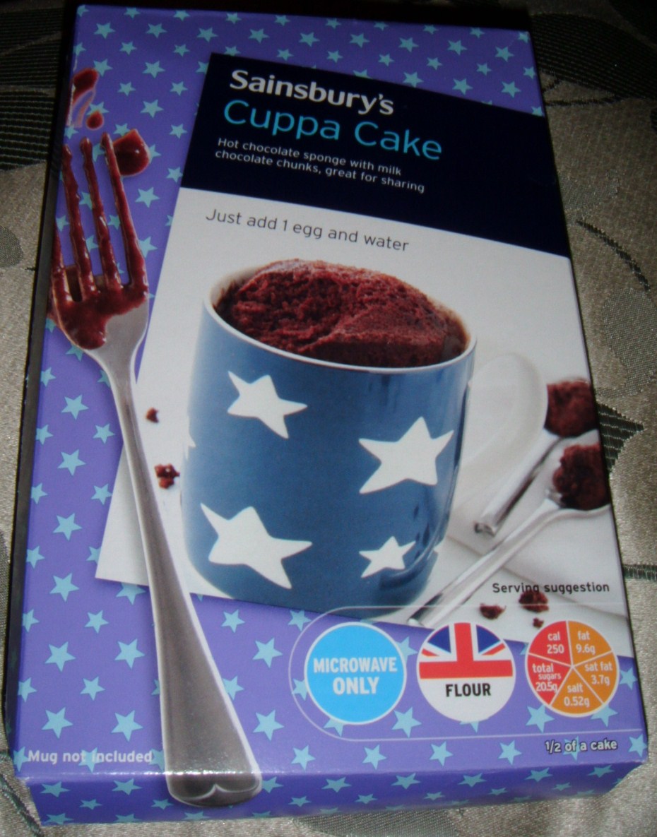 FOODSTUFF FINDS Cuppa Cake (Sainsbury’s) [By cinabar] [SainsburysPR]