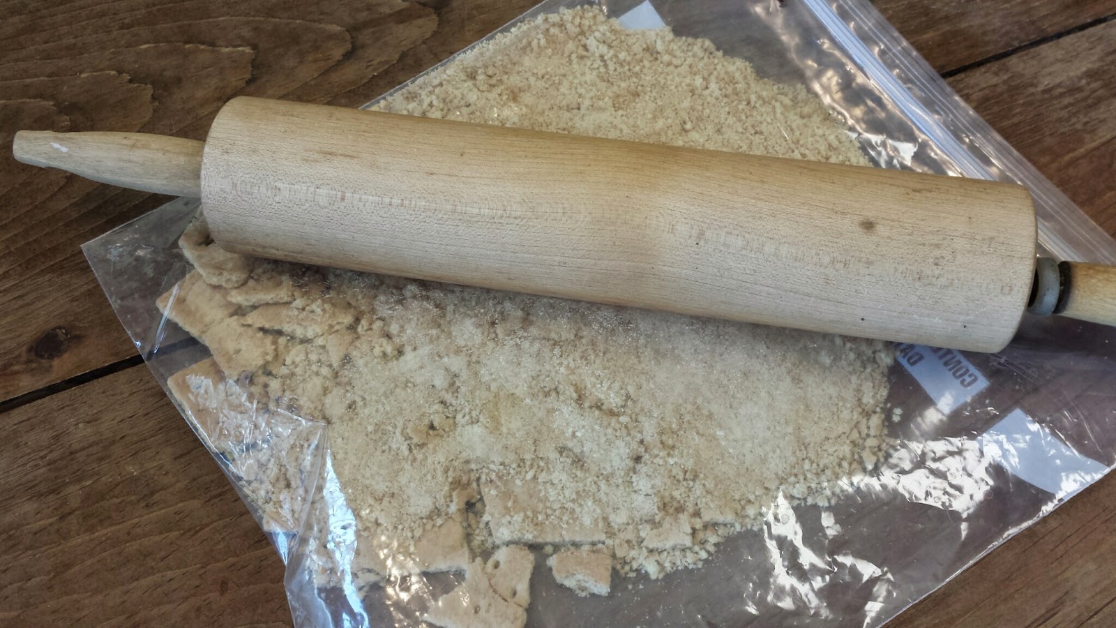 My Patchwork Quilt GRAHAM CRACKER CAKE