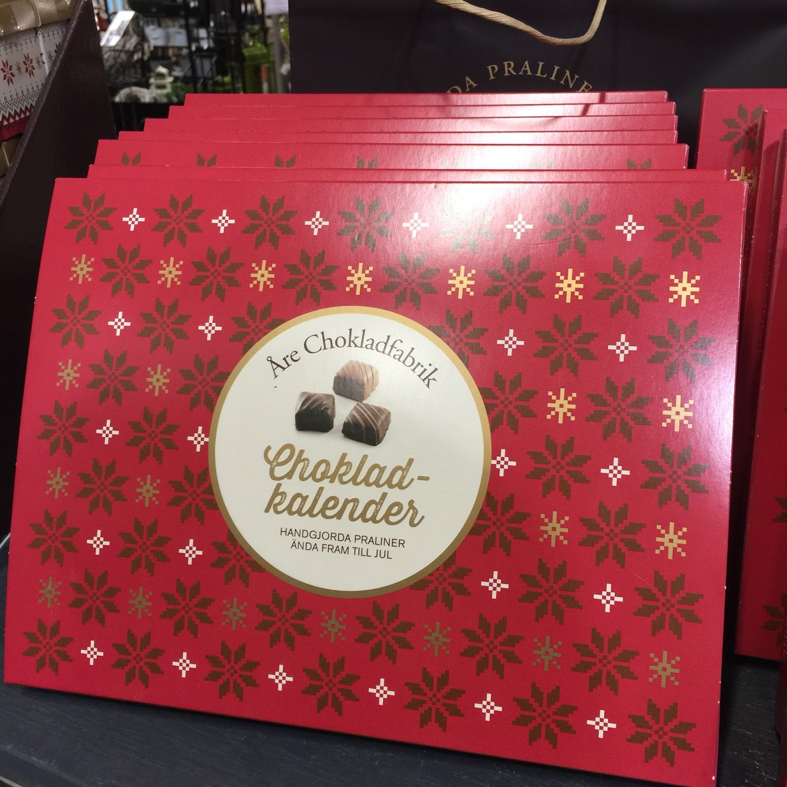 åre chokladfabrik kalender