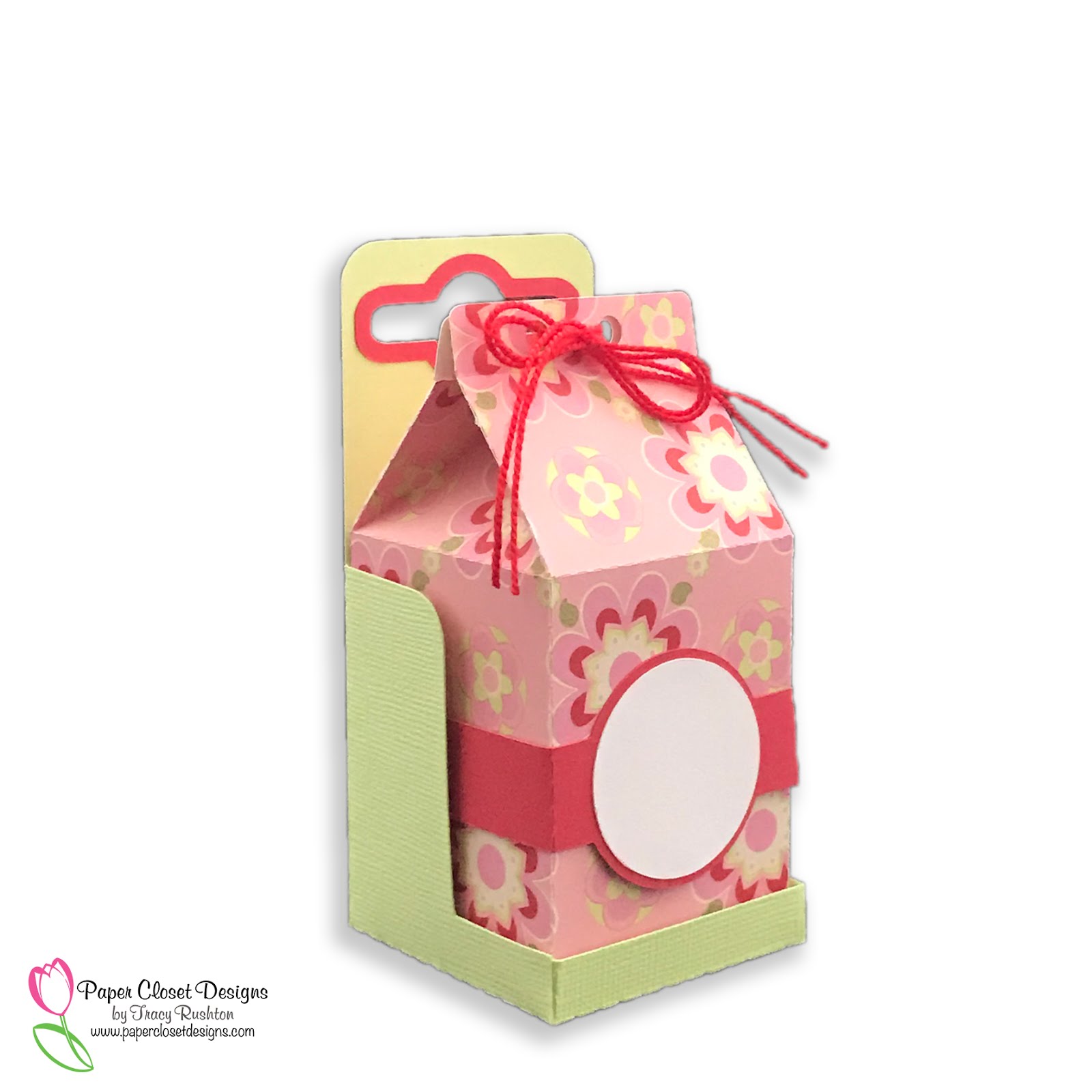 Milk Cartons with Tote and Belly Band - Paper Closet Designs