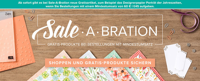 Stampin Up Sale-A-Bration Neue Gratis-Produkte 3.Teil