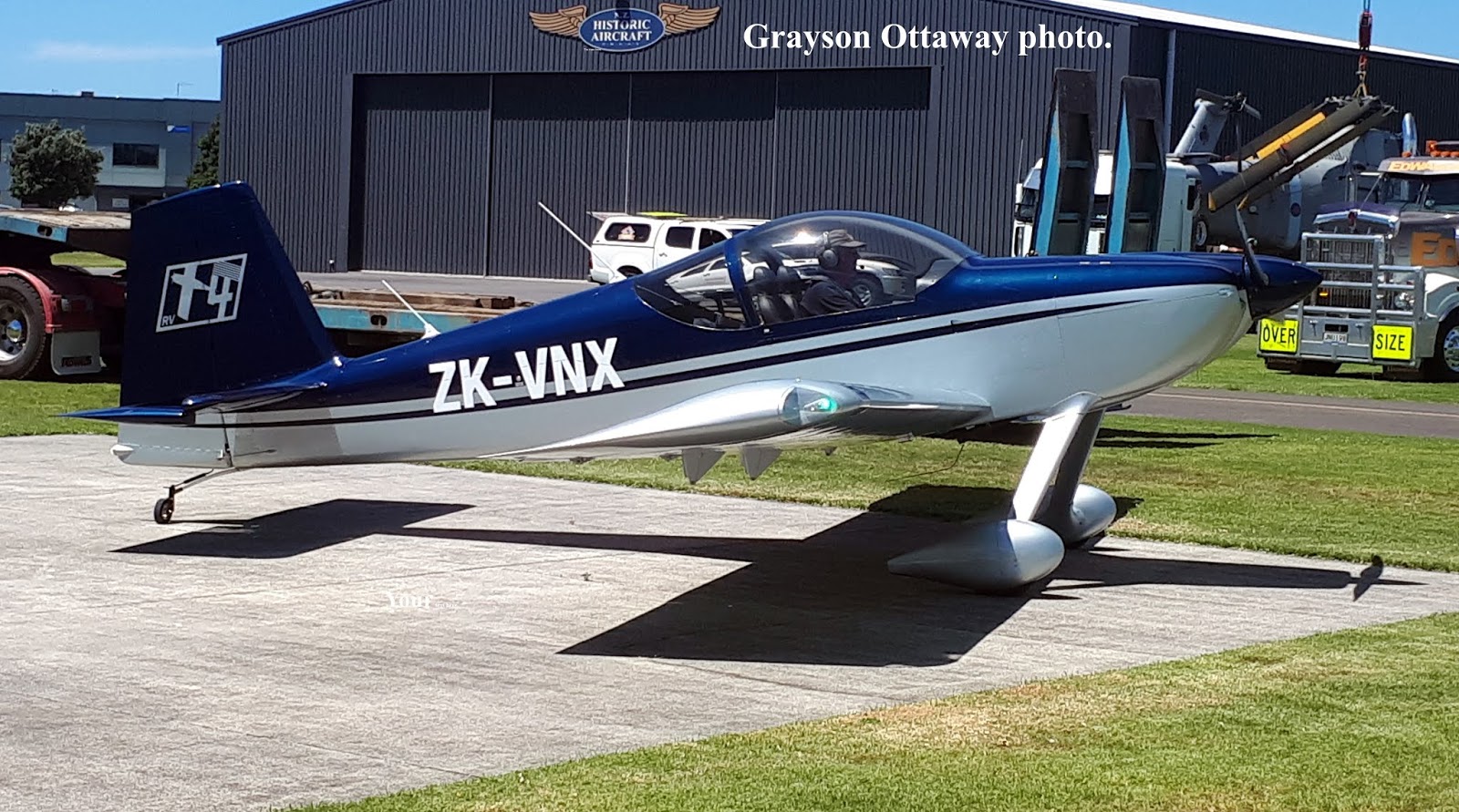 NZ Civil Aircraft Vans RV 14 ZKVNX