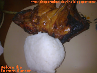 Mang Inasal barbecued chicken with rice