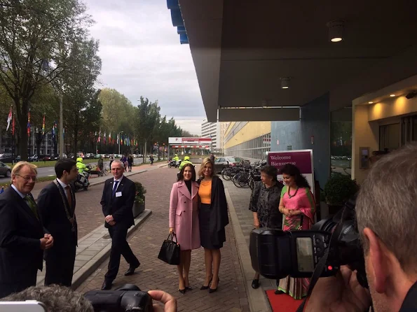 Queen Maxima of The Netherlands and Crown Princess Mary of Denmark attend the 3rd World Conference of Women's Shelters