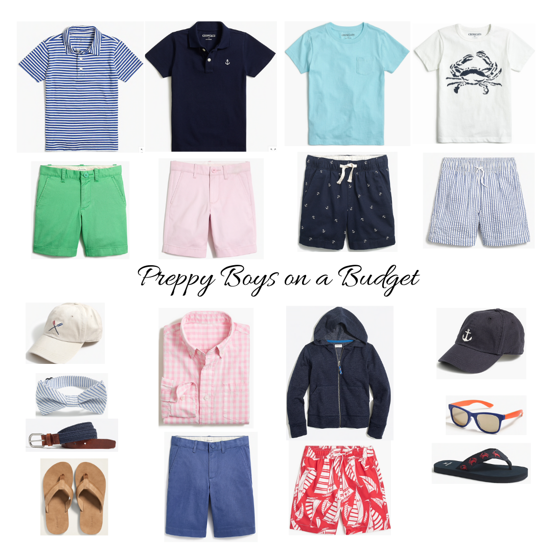 Preppy Boys Clothes on a Budget
