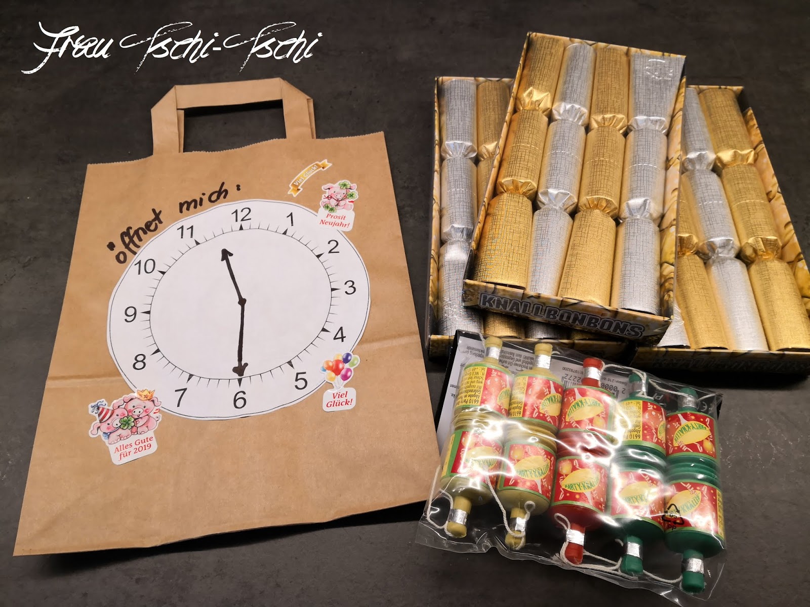 Frau Tschi-Tschi: Countdown-Tüten - Spaß für die ganze Familien am