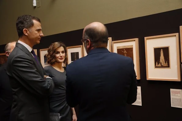 King Felipe and Queen Letizia attended the opening of the exhibition 'Miguel de Cervantes the Myth of Life at National Library