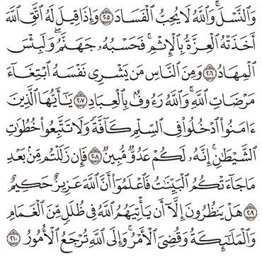 Tafsir Surat Al Baqarah Ayat 206 207 208 209 210 Tafsir Jalalain Indonesia