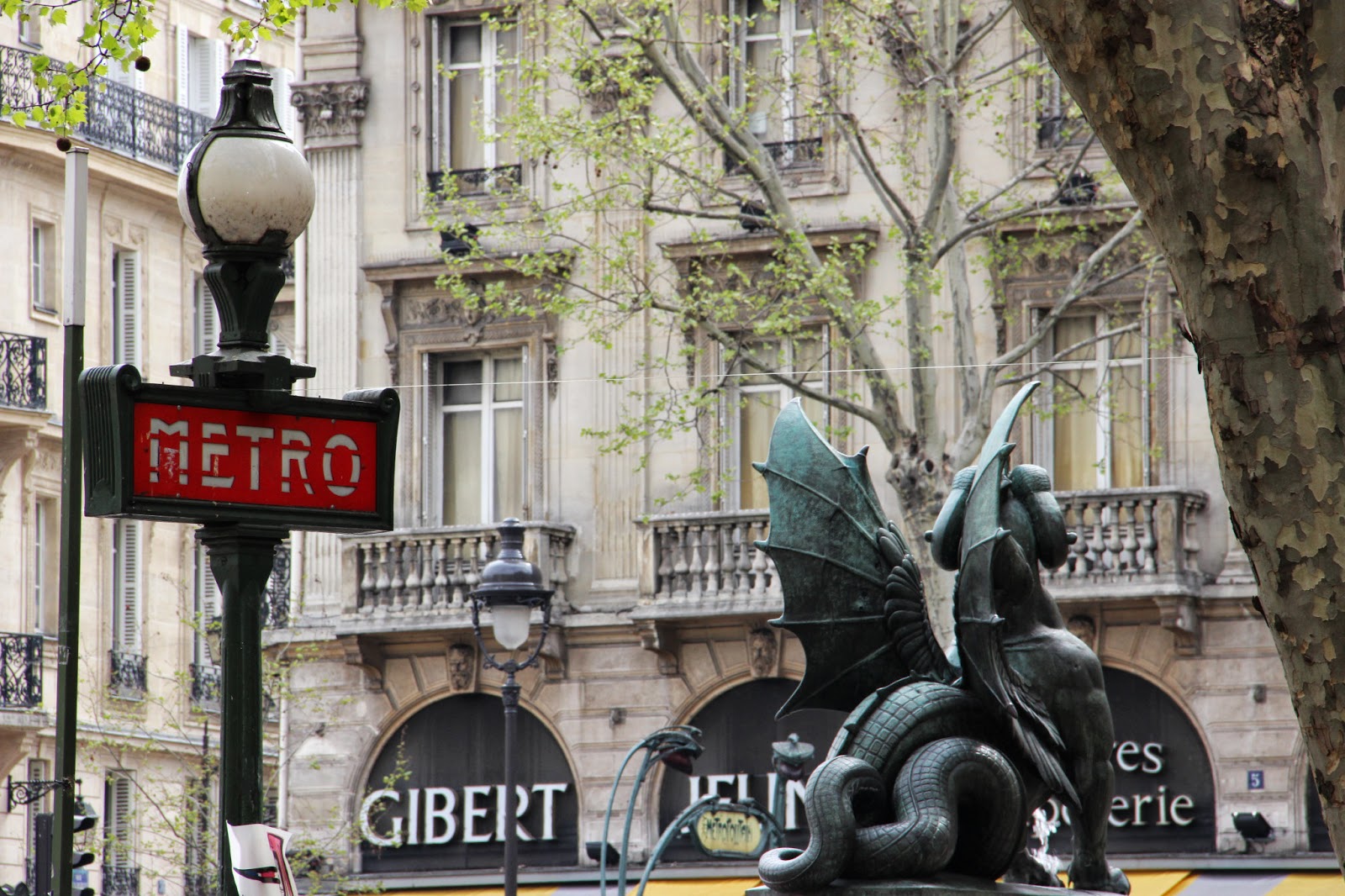 Латинский квартал в париже