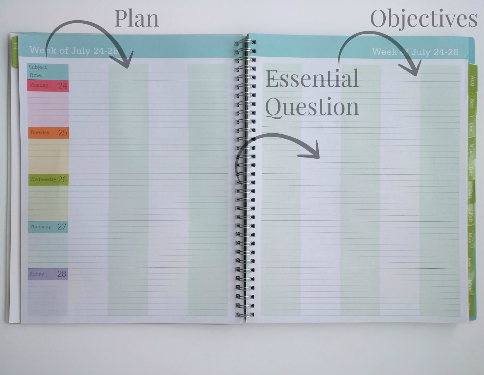 lesson planner book lesson planner book