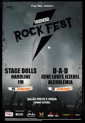 FM at Cascais Rock Fest - Portugal - 25 Jan 2019