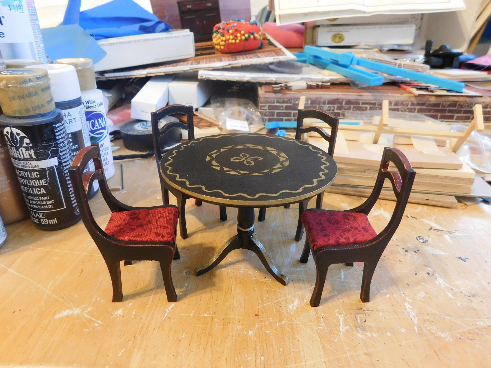 Shenandoah & Stuff Shelf Clock & Dining Room