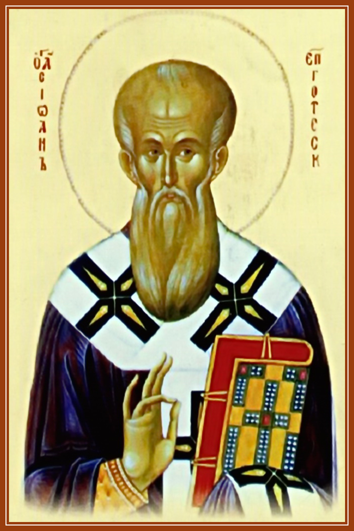 ORTHODOX CHRISTIANITY THEN AND NOW Saint John, of Gothia (+ 791)